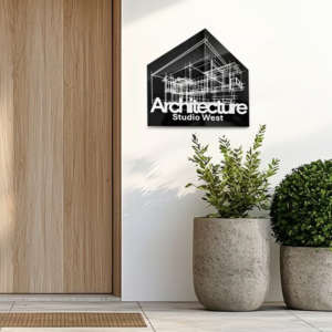 Schwarz glänzend/Weiss